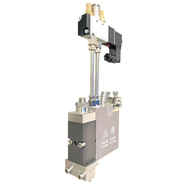 Ametralladoras/aplicadores de pegamento termofusible para pulverización